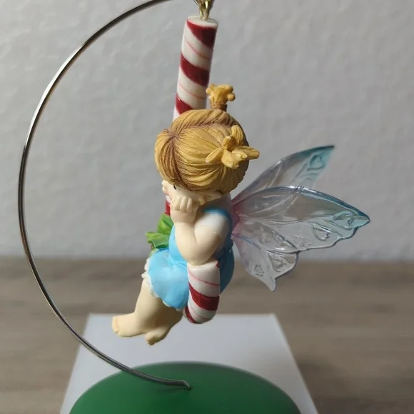 Little Kitchen Fairies Candy Cane Fairie By Enesco - Picture 6 of 9